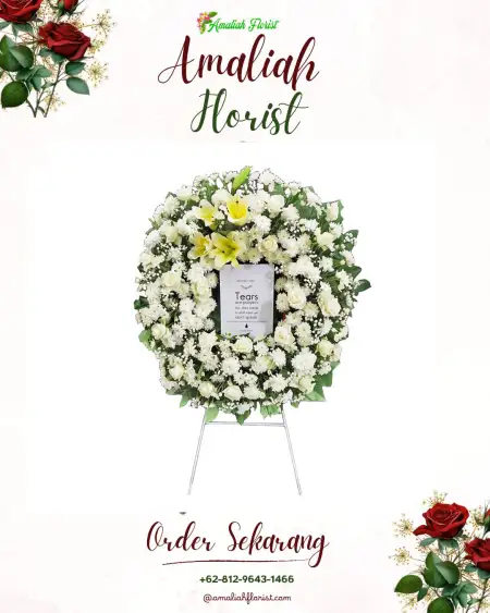 Krans Bunga Duka Tenjowaringin